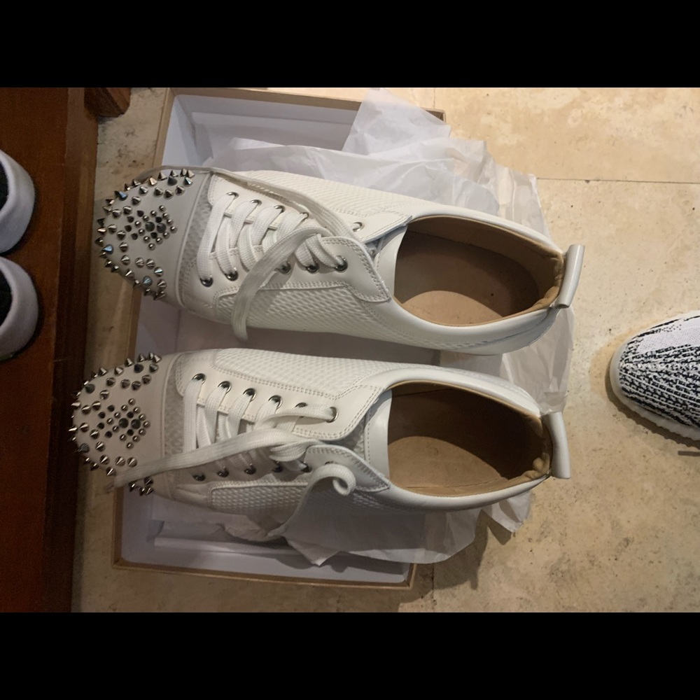 Louboutin Savillouis Junior Flat Calf